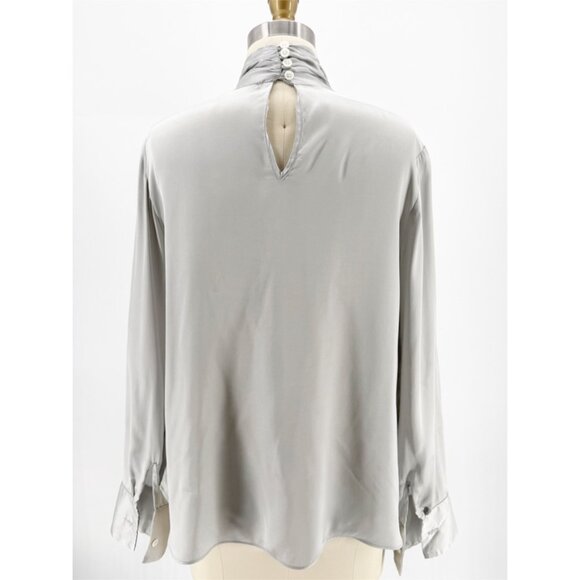 SECULAR alexandra shirt in silver S - Picture 4 of 9